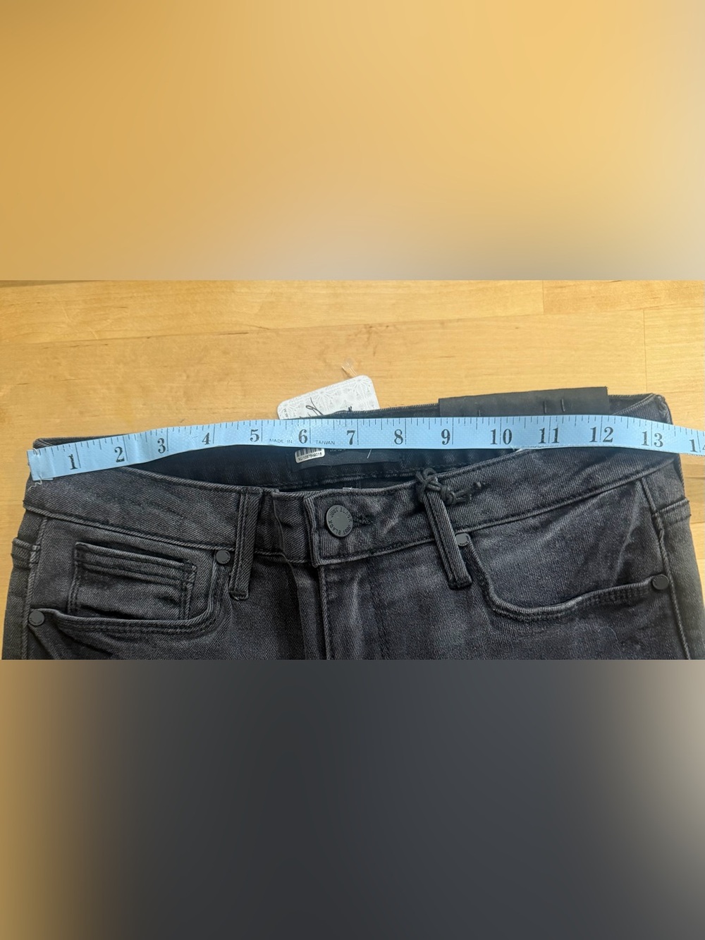 Just Black Free People NWT Black Flare Jeans - Picture 7 of 7